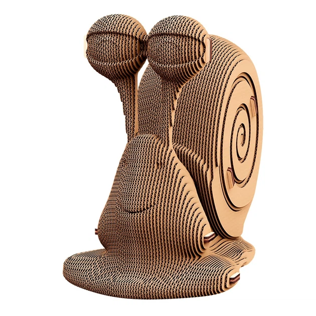 Картонный конструктор Cartonic 3D Puzzle Snail, CARTSNAIL - Фото 3 Картонный конструктор Cartonic 3D Puzzle Snail, CARTSNAIL - изображение 3