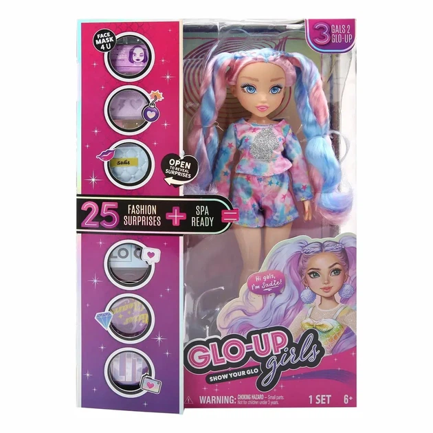 Лялька Glo-up Girls з аксесуарами (GP102-A) - Фото 1 Лялька Glo-up Girls з аксесуарами (GP102-A) - зображення 1