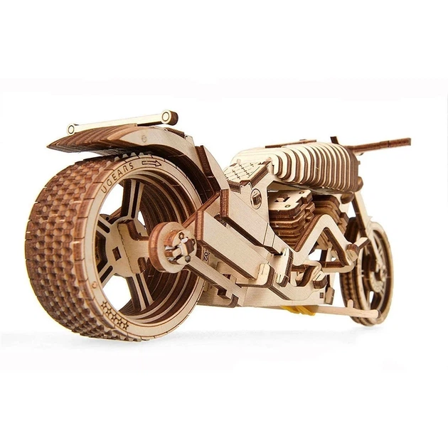 Механічний 3Dпазл Ukrainian Gears Байк 189 ел, 70051 - зображення 2