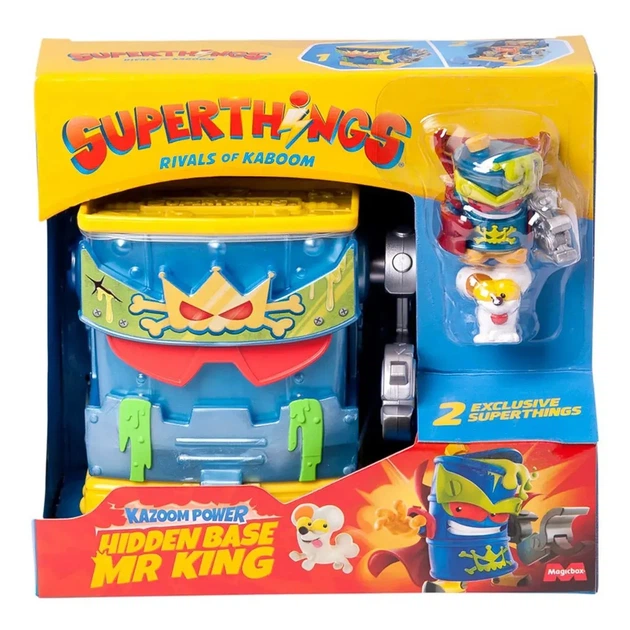 Набор SuperThings Kazoom Power Скрытая база Мистера Кинга PSTSP112IN240 - Фото 2 Набор SuperThings Kazoom Power Скрытая база Мистера Кинга PSTSP112IN240 - изображение 2