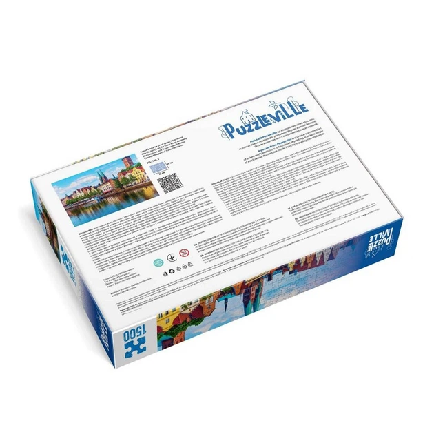 Пазл PuzzleVille Город Любек на речке Траве, Германия 1500 эл - Фото 3 Пазл PuzzleVille Город Любек на речке Траве, Германия 1500 эл - изображение 3