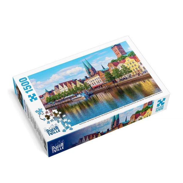 Пазл PuzzleVille Город Любек на речке Траве, Германия 1500 эл - Фото 5 Пазл PuzzleVille Город Любек на речке Траве, Германия 1500 эл - изображение 5