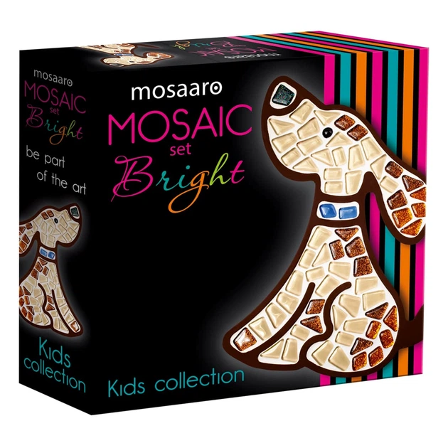 Стеклянная мозаика Mosaaro Dog, MA7005 - Фото 1 Стеклянная мозаика Mosaaro Dog, MA7005 - изображение 1