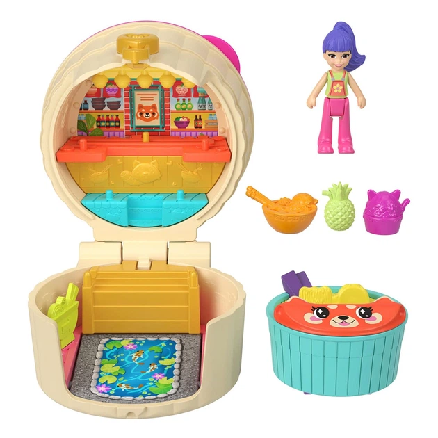 Набор-сюрприз Polly Pocket Take out Reveal Доставка еды, JCR44 - изображение 4