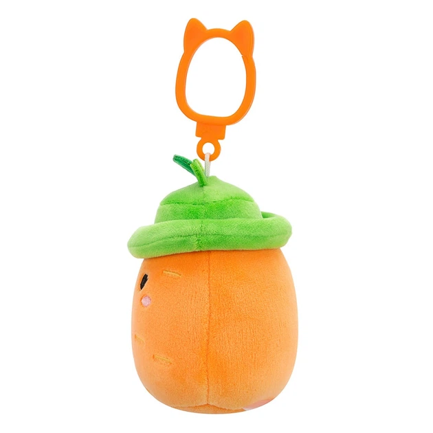 Мягкая игрушка на клипсе Squishmallows Морковка Каролина 9 см, SQCP00462 - Фото 3 Мягкая игрушка на клипсе Squishmallows Морковка Каролина 9 см, SQCP00462 - изображение 3