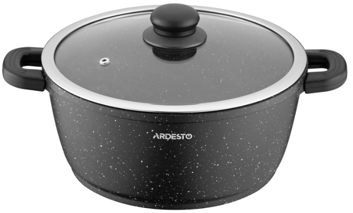 Каструля Ardesto Gemini Anzio AR2424GE - Фото 2 Каструля Ardesto Gemini Anzio AR2424GE - зображення 2