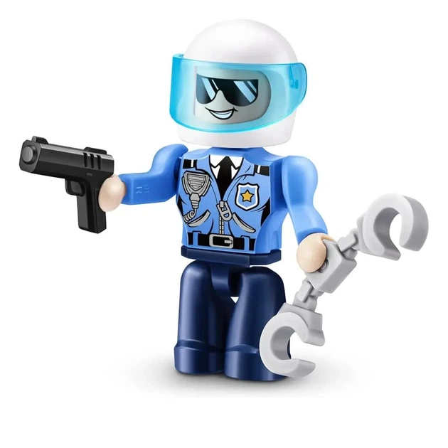 Конструктор Zuru Max Police Adventure Police Chase 125 эл, 83164 - изображение 6