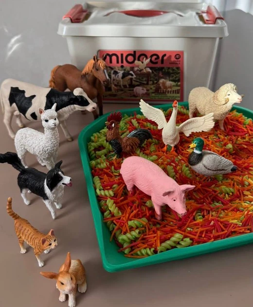 Набір реалістичних фігурок Ферма (11 шт) Mideer Toys MD2263 - Фото 3 Набір реалістичних фігурок Ферма (11 шт) Mideer Toys MD2263 - зображення 3