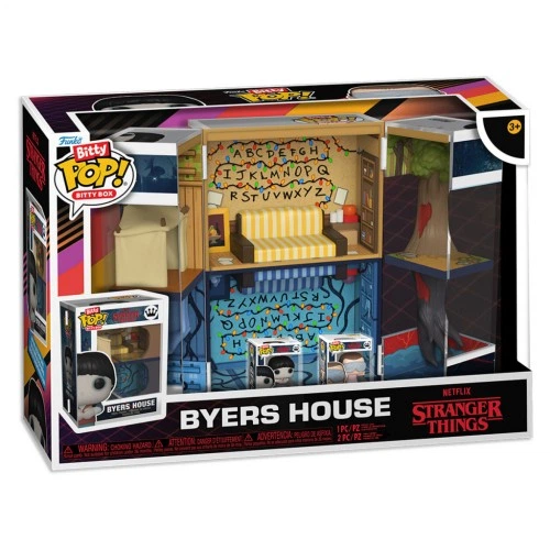 Ігровий набір Funko Pop Bitty Pop Boxes Stranger Things Будинок Баєрса (85534) Funko Pop 85534 1071386 - Фото 1 Ігровий набір Funko Pop Bitty Pop Boxes Stranger Things Будинок Баєрса (85534) Funko Pop 85534 1071386 - зображення 1