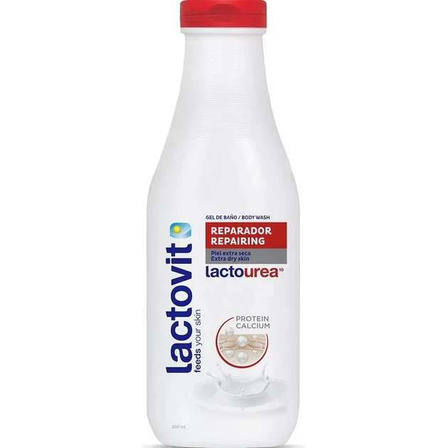Гель для душа Lactovit Lactourea 600 мл - Фото 1 Гель для душа Lactovit Lactourea 600 мл - изображение 1