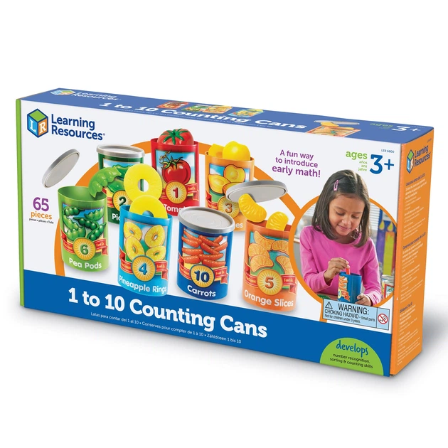 Игровой набор Консервные баночки Learning resources LER6800 - Фото 7 Игровой набор Консервные баночки Learning resources LER6800 - изображение 7