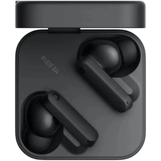 Наушники CMF Buds 2a dark grey, TWS з ANC, мощный звук, Bluetooth 5.4, до 35 часов работы - Фото 1 Наушники CMF Buds 2a dark grey, TWS з ANC, мощный звук, Bluetooth 5.4, до 35 часов работы - изображение 1
