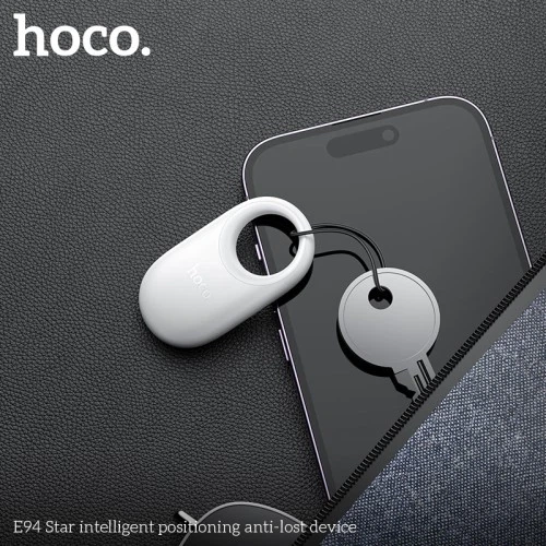 Брелок пошуковий - трекер - анти - втрата Hoco E94 Star intelligent positioning anti-lost device блакитний - изображение 3
