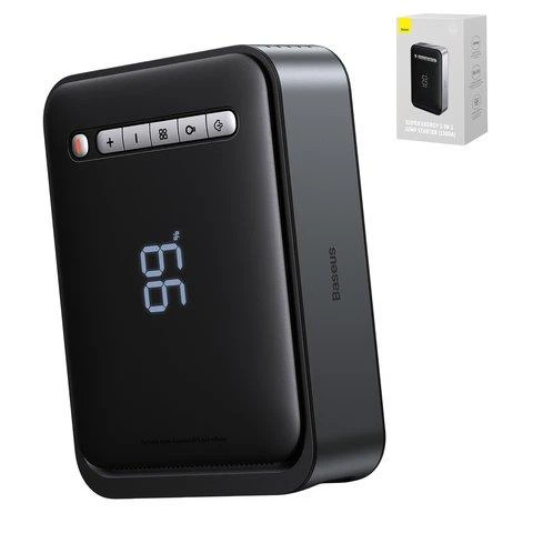 Пуско зарядний пристрій Baseus 2-in-1 Car Jump Starter 8000 mAh CGCN000001 - Фото 3 Пуско зарядний пристрій Baseus 2-in-1 Car Jump Starter 8000 mAh CGCN000001 - зображення 3