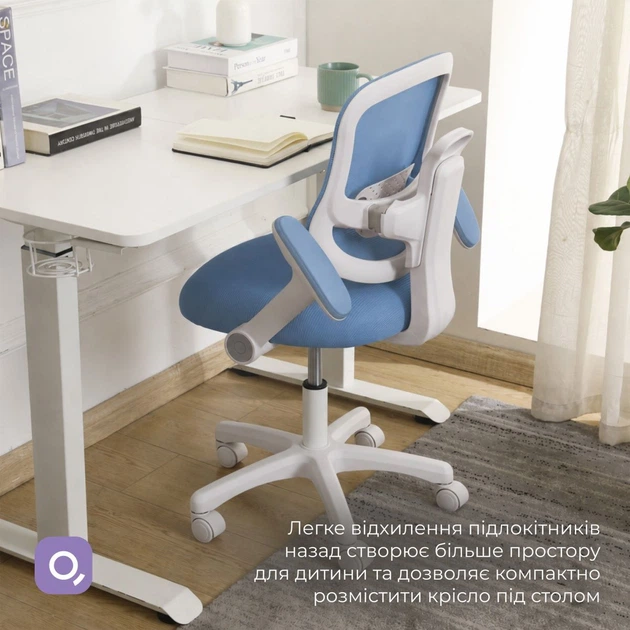 Детское кресло Qlab Kids Edition KC327BL Gray/Blue [175527] - изображение 12