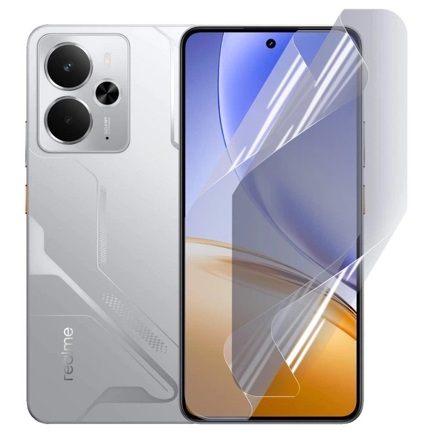 Антишпион приватная плёнка гидрогелевая для Realme C75 противоударная на реалми ц 75 прозрачная - Фото 1 Антишпион приватная плёнка гидрогелевая для Realme C75 противоударная на реалми ц 75 прозрачная - изображение 1