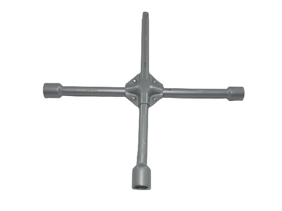 Ключ колёсный балонный INTERTOOL "крест" 21 х 19 х 17 х 1/2", усиленный (38753) - Фото 1 Ключ колёсный балонный INTERTOOL "крест" 21 х 19 х 17 х 1/2", усиленный (38753) - изображение 1