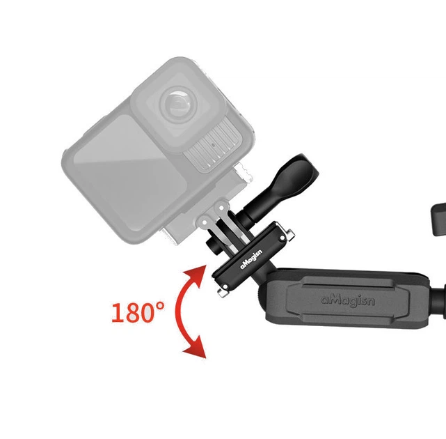 Магнитное крепление DJI GoPro Insta360 фрезерованный шарнир aMagisn HM17 - изображение 3