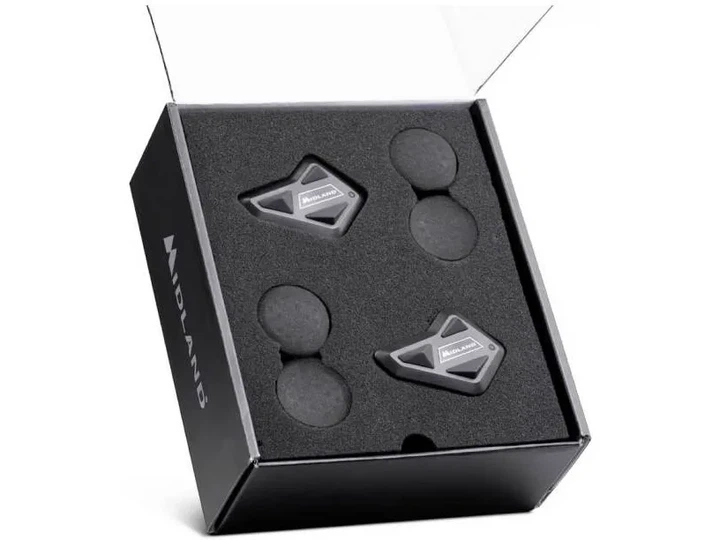 Interkom motocyklowy Midland BT Mini z Bluetooth 3.0 i zasięgiem 500 m Czarny (BT MINI TWIN) - obraz 3