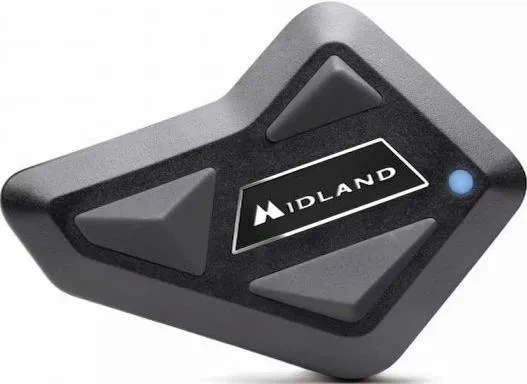 Interkom motocyklowy Midland BT Mini Single z Bluetooth i zasięgiem 500 m Czarny (BT MINI SINGLE) - obraz 2