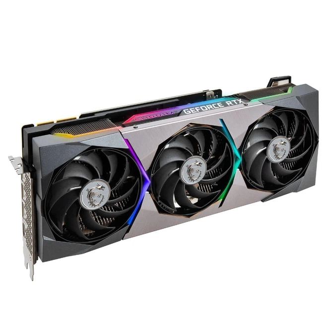 Видеокарта MSI RTX 3090 24Gb Suprim X (GeForce RTX 3090 SUPRIM X 24G) (GDDR6X, 384 bit, PCI-E v4.0) Б/у - изображение 2