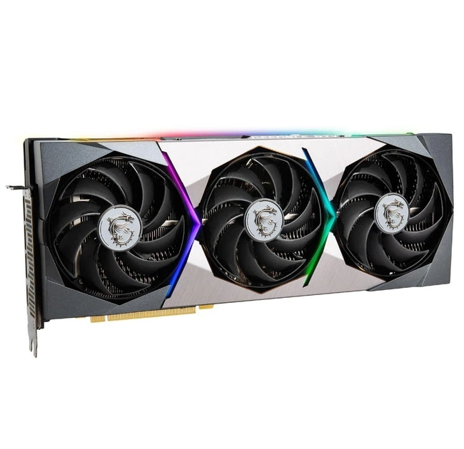Видеокарта MSI RTX 3090 24Gb Suprim X (GeForce RTX 3090 SUPRIM X 24G) (GDDR6X, 384 bit, PCI-E v4.0) Б/у - изображение 3