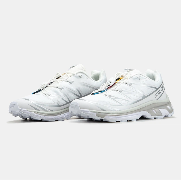 Кросівки чоловічі Salomon XT-6 GTX 'White Silver' L47581100 44 - зображення 3