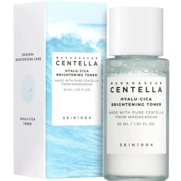 Осветляющий тонер с центлелой Skin1004 Madagascar Centella Hyalu-Cica Brightening Toner, 30 мл - изображение 2