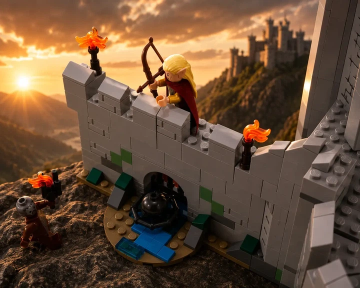 Конструктор Lord of the Rings The Battle for Helms Deep Битва за Хельмову Падь - Фото 7 Конструктор Lord of the Rings The Battle for Helms Deep Битва за Хельмову Падь - изображение 7