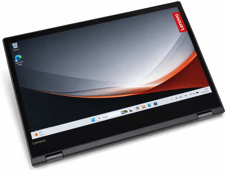 Ноутбук Lenovo Flex 6-14IKB Core i7-8550U 8GB DDR4 SSD 256GB 14" FHD Touch 360° Чорний Б/У - изображение 3