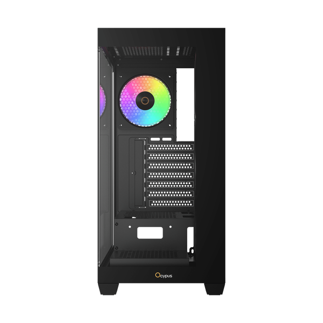 Корпус Ocypus Gamma C72 ARGB Black (GAMMA-C72-BKD400XX-GL) - зображення 2
