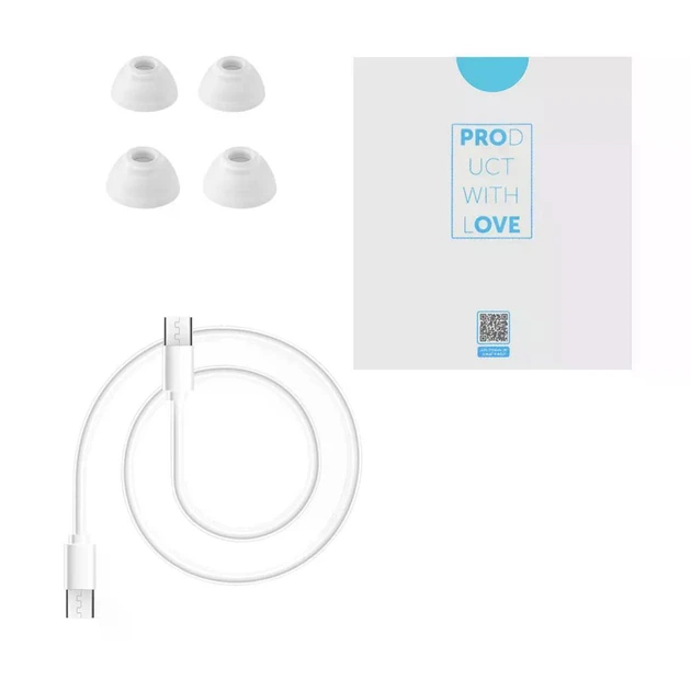 Бездротові навушники Proove X-Go TWS (APP) White - Фото 7 Бездротові навушники Proove X-Go TWS (APP) White - зображення 7
