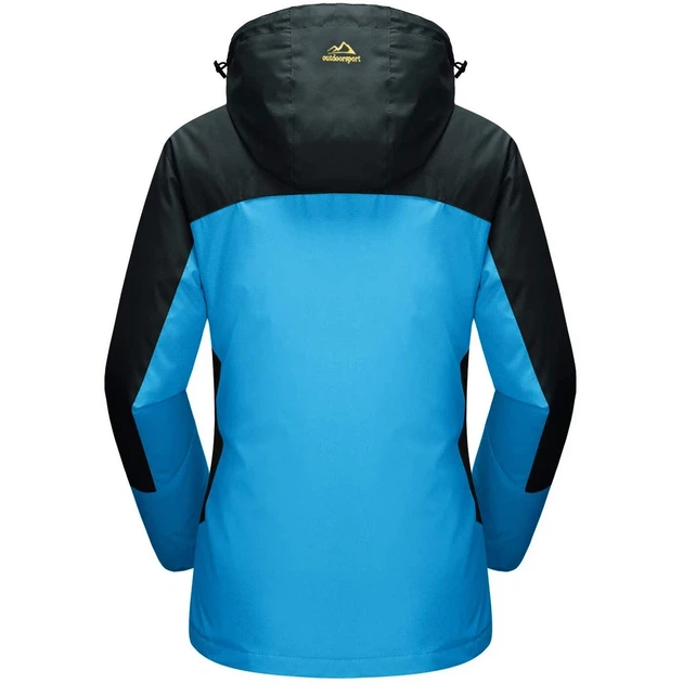 Жіноча зимова куртка Layer Pro 3 в 1 голуба 2XL - зображення 3