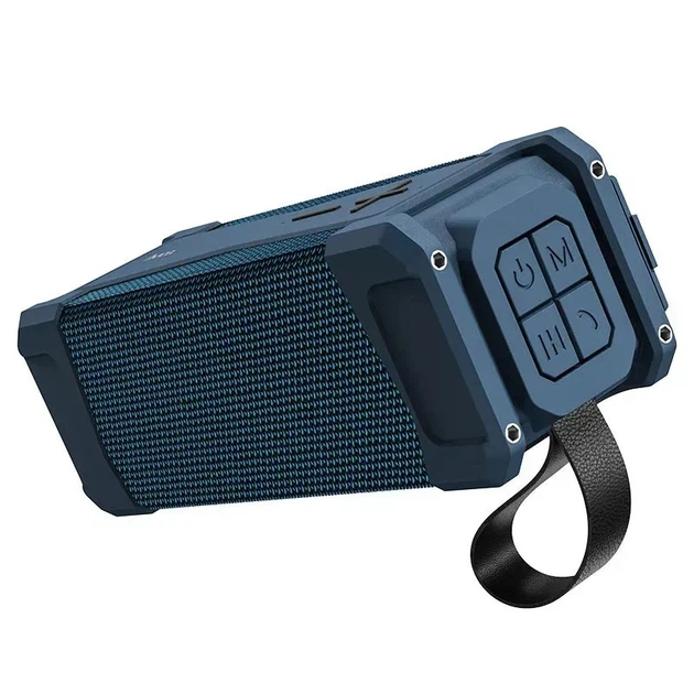 Акустика бездротова Hoco HC6 Magic sports BT speaker IPX5 портативна колонка синя - Фото 2 Акустика бездротова Hoco HC6 Magic sports BT speaker IPX5 портативна колонка синя - зображення 2