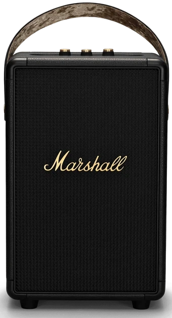 Портативные колонки Marshall Tufton Чорний and Brass (1005924) - Фото 1 Портативные колонки Marshall Tufton Чорний and Brass (1005924) - изображение 1
