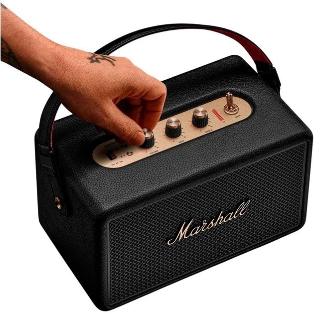 Бездротова колонка - акустика портативна Marshall Kilburn III Black and Brass (1007443) - изображение 4