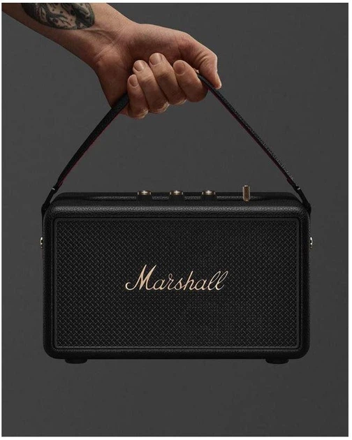 Бездротова колонка - акустика портативна Marshall Kilburn III Black and Brass (1007443) - изображение 6