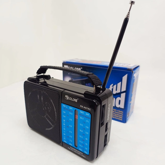 Радіоприймач з FM, AM, SW діапазонами Golon RX-A07 - зображення 2