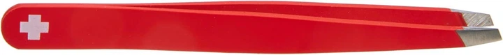 Пинцет для бровей Victorinox Rubis скошенный 95 мм Красный (8.2088) - изображение 4
