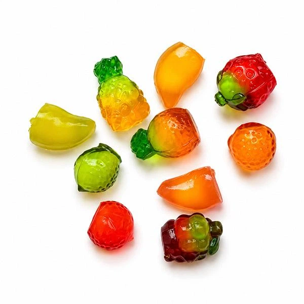 Жувальні желейні цукерки з начинкою мармелад Jelly Candies 4D Асорті 1 кг - зображення 2