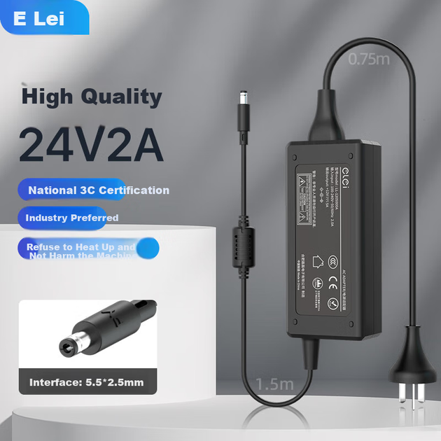 Блок питания Elei 5525 24 В 2 А 48 Вт - изображение 3