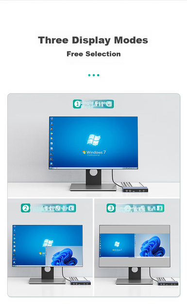 KVM-перемикач MT-Viki MT-HK201W 2-портовий HDMI-USB 4K при 30 Гц - зображення 5