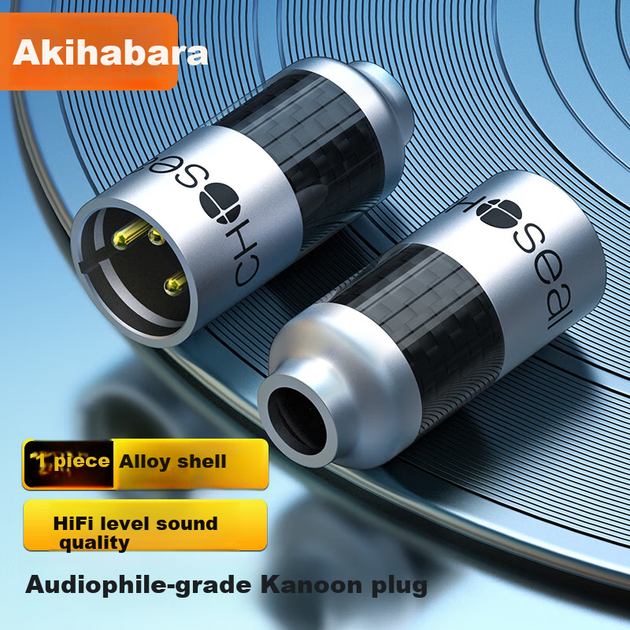 Адаптер для мікрофона CHOOSEAL QS9921 XLR тато Хром - Фото 3 Адаптер для мікрофона CHOOSEAL QS9921 XLR тато Хром - зображення 3