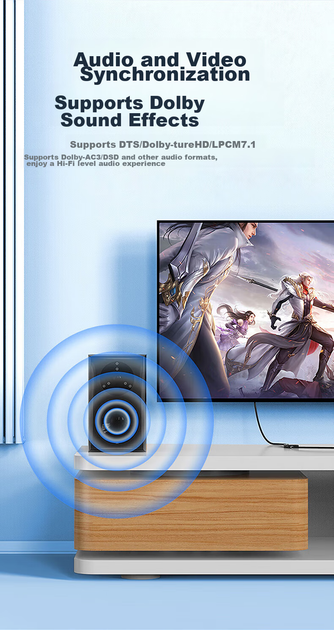 Разветвитель видеосигнала Biaze ZH112-4K60HZ HDMI 2.0 - Фото 10 Разветвитель видеосигнала Biaze ZH112-4K60HZ HDMI 2.0 - изображение 10