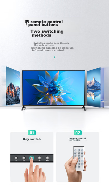 Разветвитель видеосигнала MT-Viki MT-SW041C 4K - изображение 8