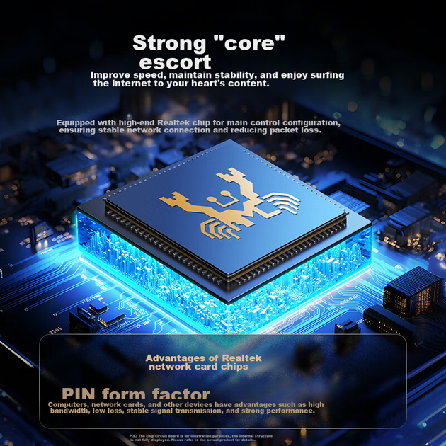 Сетевой адаптер Ugreen 25052 / 2.5 Гбит/с Ethernet / USB Type-C / Gold - изображение 6