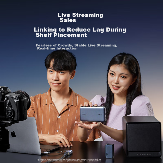 Сетевой адаптер Ugreen 25052 / 2.5 Гбит/с Ethernet / USB Type-C / Gold - изображение 8