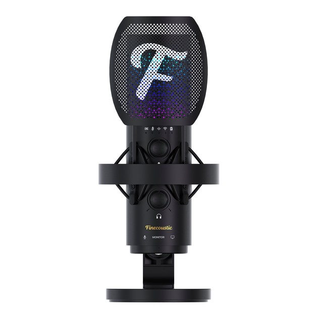 Микрофон FANTECH WFM1 Resono конденсаторный с шумоподавлением для стрима и подкастов Black - изображение 3