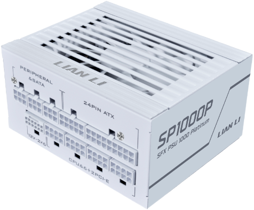 Zasilacz Lian Li SP 80 PLUS Platinum 1000W White (G9P.SP1000P.W000.EU) - obraz 2