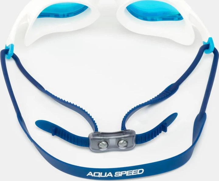 Очки для плавания Aqua Speed VORTEX MIRROR+CASE 8897 белый, синий, голубой Унисекс One Size - Фото 3 Очки для плавания Aqua Speed VORTEX MIRROR+CASE 8897 белый, синий, голубой Унисекс One Size - изображение 3